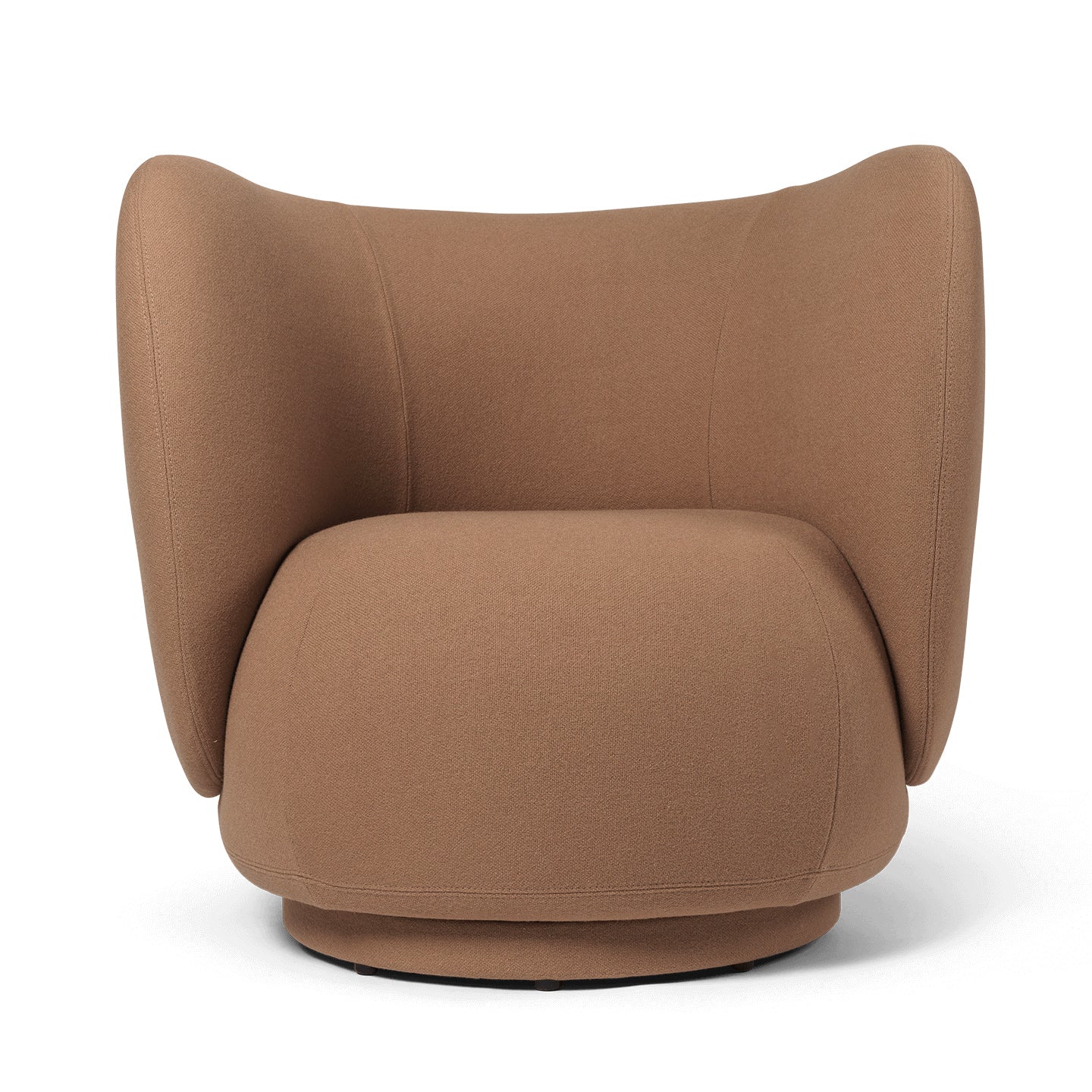 Rico Lounge Curved Chair – Elegant and Ergonomic Seating for Modern Spaces
