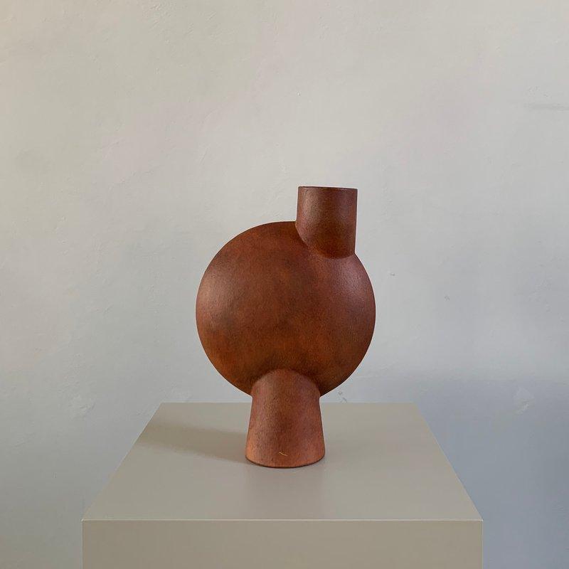 Sphere Vase Bubl Medio: Stylish Decorative Vase in Multiple Colors for Modern Interiors