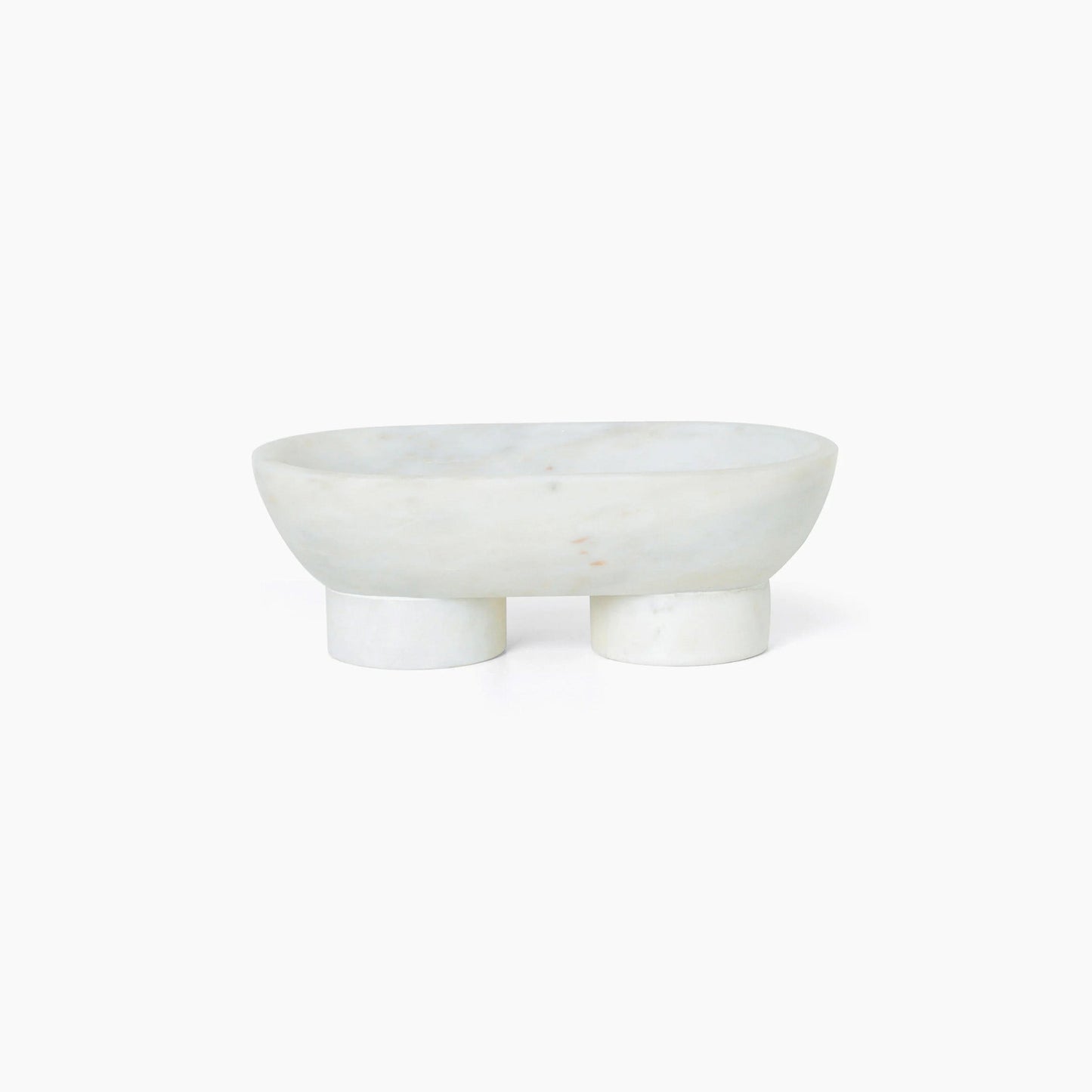 Elevated Design Alza Bowl in Marble Black and White – Stylish Centerpiece for Dining or Kitchen