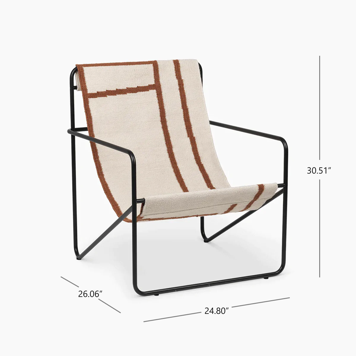 Desert Lounge Chair by Ferm Living – Stylish and Comfortable Seating for Your Home