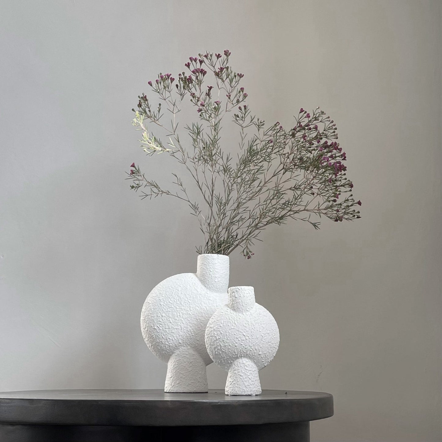 Sphere Vase Bubl Medio: Stylish Decorative Vase in Multiple Colors for Modern Interiors