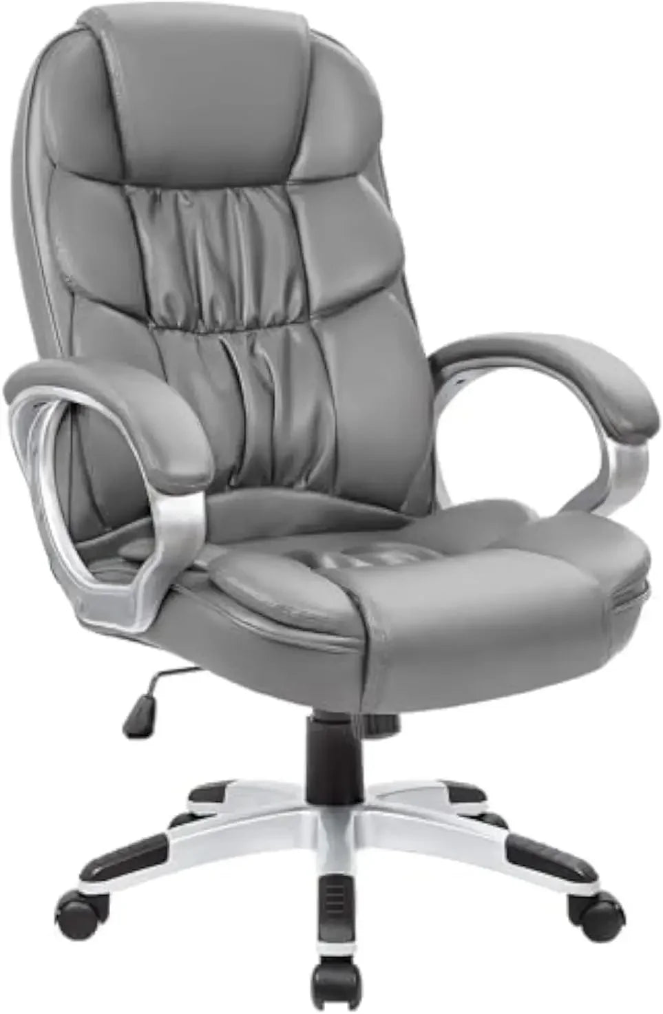 Office Chair High Back Computer Desk Chairs, PU Leather Adjustable Height Modern Executive Swivel Task Chair, Office Chairs