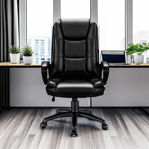 Home Office Chair, 400LBS Big and Tall Chair Heavy Duty Design, Ergonomic High Back Cushion Lumbar Back Support