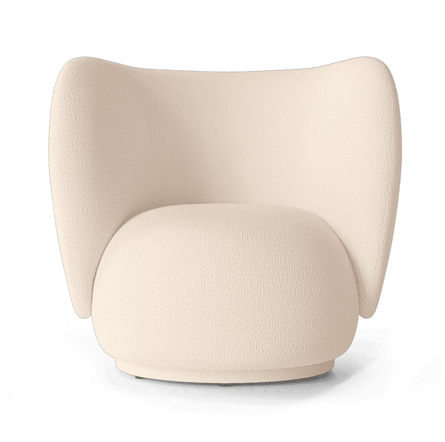 Rico Lounge Curved Chair – Elegant and Ergonomic Seating for Modern Spaces