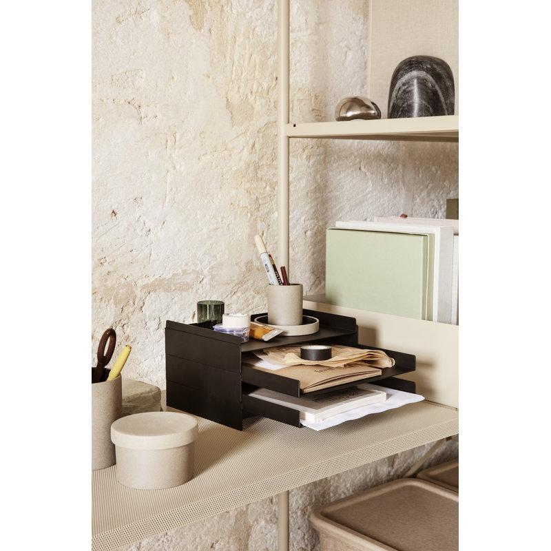 Elegant Ferm Living Bon Porcelain Container - Functional Minimalist Design for Modern Homes