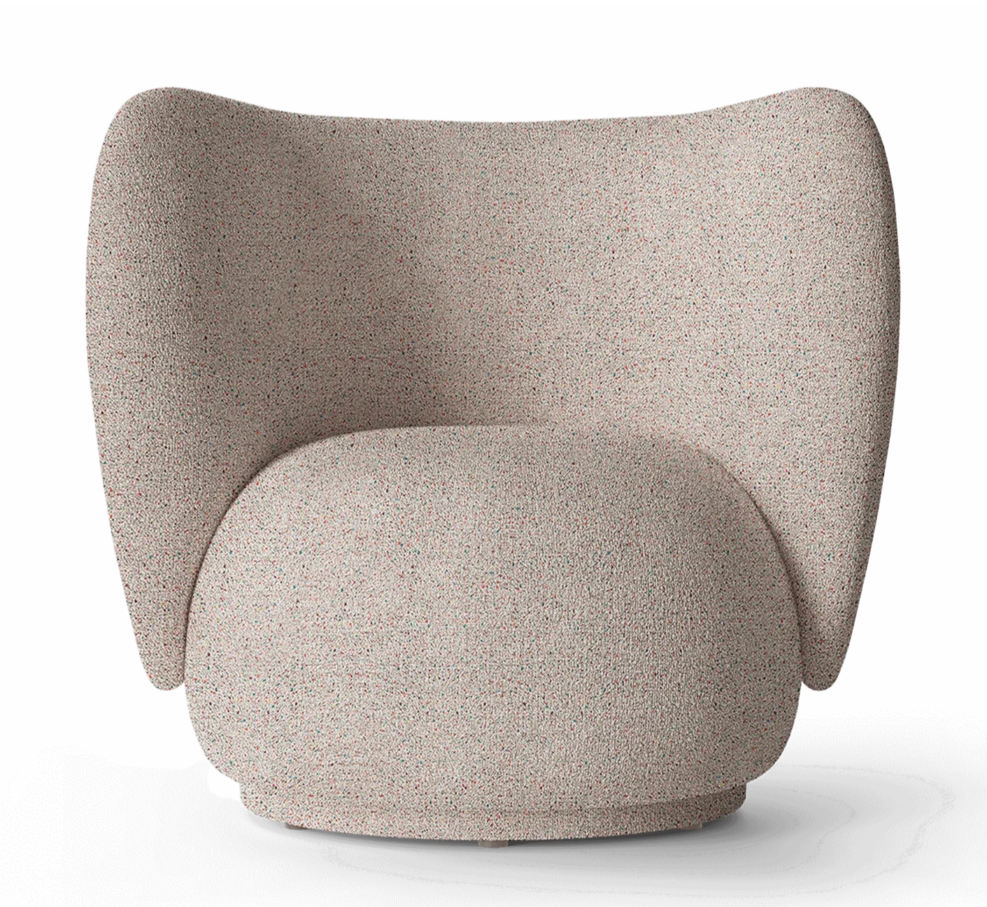 Rico Lounge Curved Chair – Elegant and Ergonomic Seating for Modern Spaces