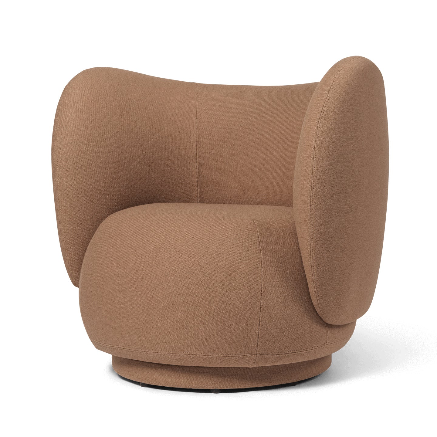Rico Lounge Curved Chair – Elegant and Ergonomic Seating for Modern Spaces