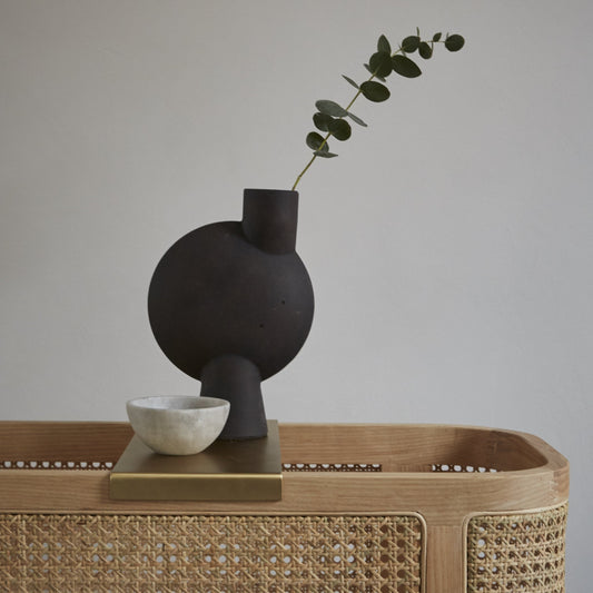 Sphere Vase Bubl Medio: Stylish Decorative Vase in Multiple Colors for Modern Interiors