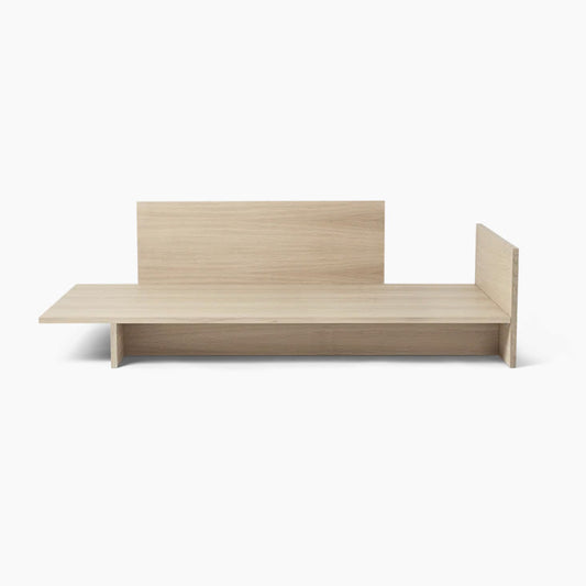 Kona Wood Daybed: Traditional Japanese-Inspired Oak Veneer Bedroom Furniture