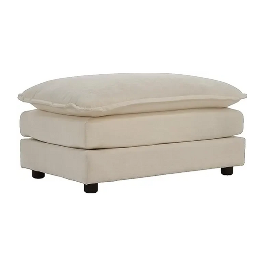 Ottomans Footrest for Living Room, Stool Bench Chaise Ottoman to Combine with Sectional Sofa for Bedroom Apartment