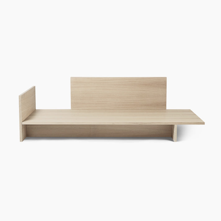Kona Wood Daybed: Traditional Japanese-Inspired Oak Veneer Bedroom Furniture