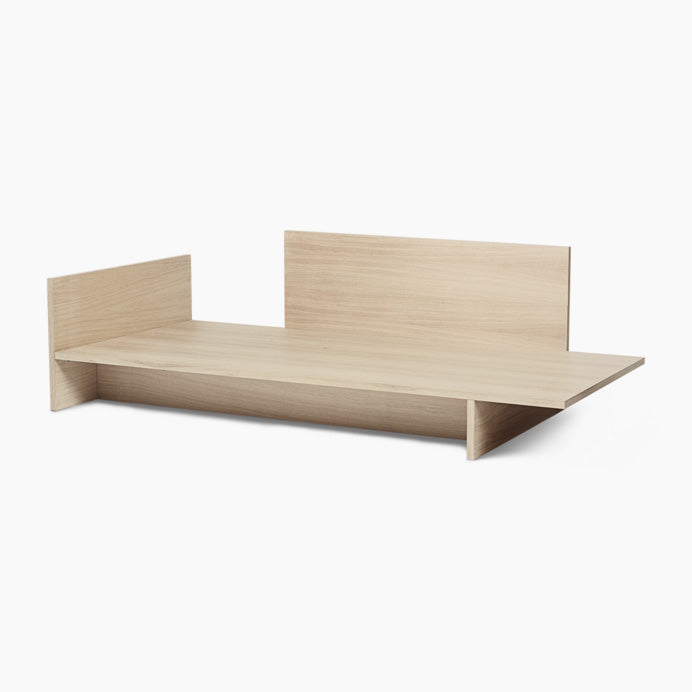 Kona Wood Daybed: Traditional Japanese-Inspired Oak Veneer Bedroom Furniture