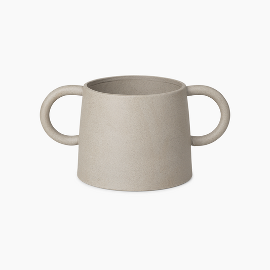 Rustic Anse Pot – Handmade Clay Design with Traditional Handles, Perfect for Modern and Traditional Spaces
