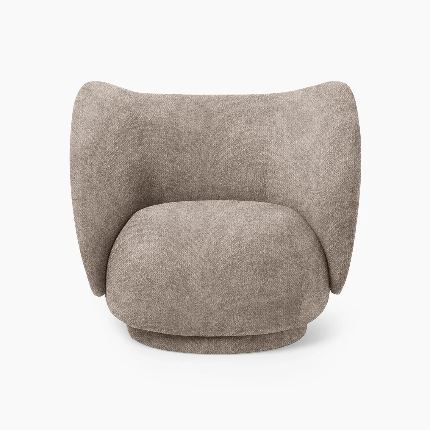 Rico Lounge Curved Chair – Elegant and Ergonomic Seating for Modern Spaces