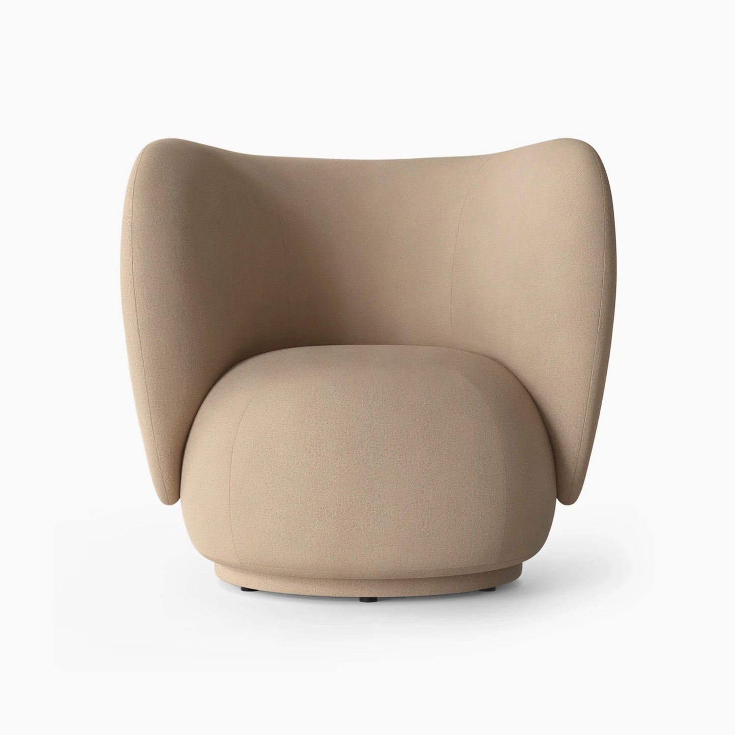 Rico Lounge Curved Chair – Elegant and Ergonomic Seating for Modern Spaces
