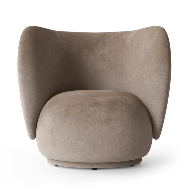 Rico Lounge Curved Chair – Elegant and Ergonomic Seating for Modern Spaces