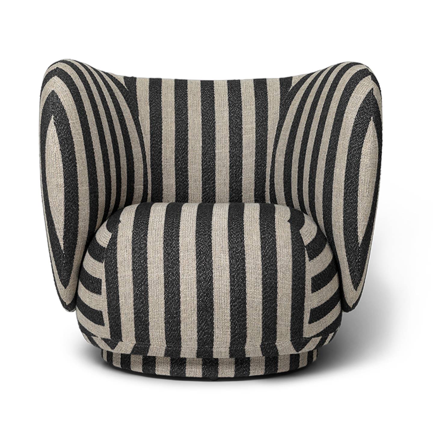 Rico Lounge Curved Chair – Elegant and Ergonomic Seating for Modern Spaces
