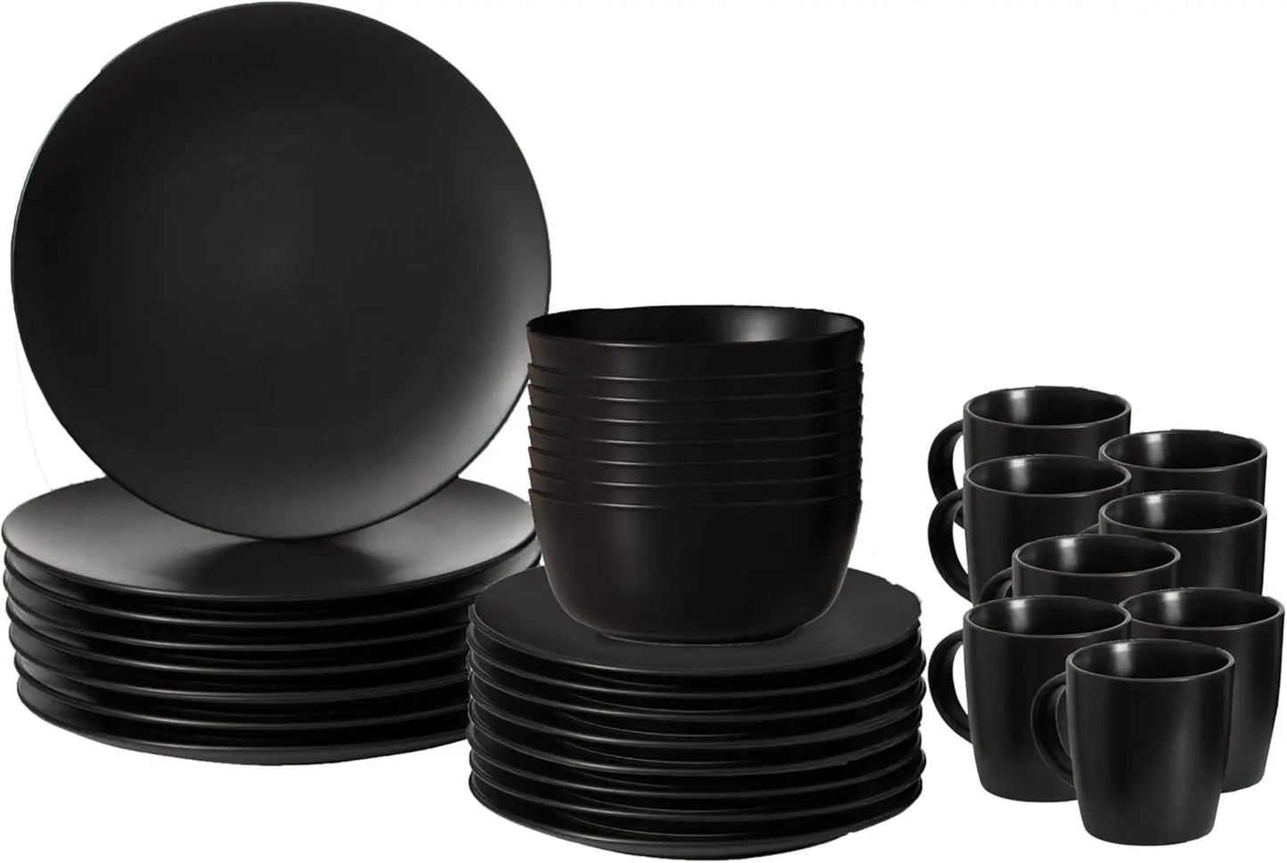 Dinnerware Set,Salad and Dinner Plates and Bowls Sets, Dishes with Highly Chip and Crack Resistant,Dishwasher and Microwave Safe
