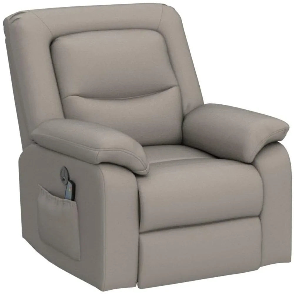 Power Recliner Chair with Massage and Heat, Electric Power Recliners Chairs for Adults, Recliner Chair
