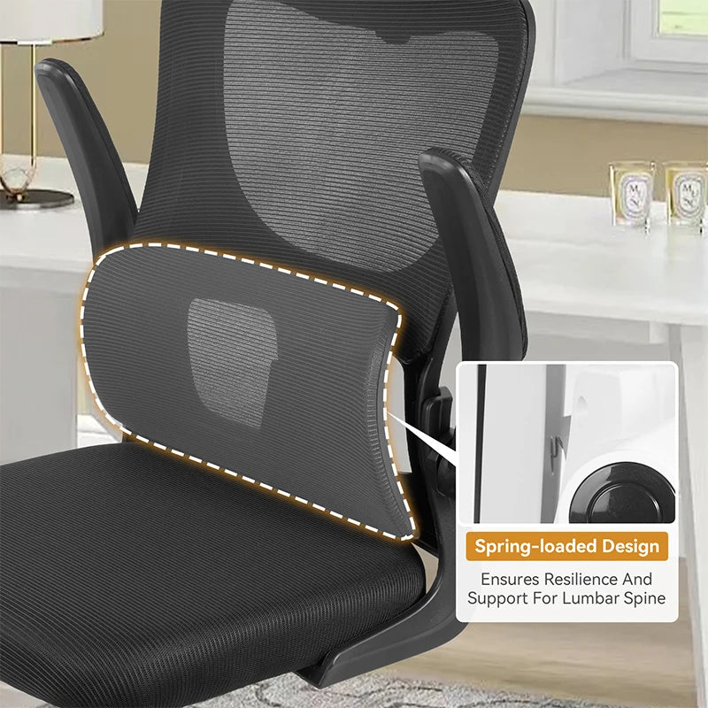 Office Chair Ergonomic High Back Chair Mesh Sliding Gaming Computer Chairs Adjustable Rotating Armchair Commercial Home Furnitur