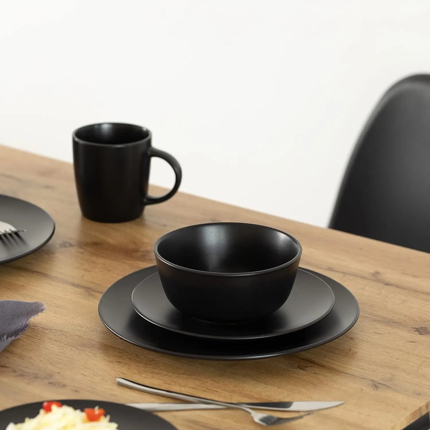 Dinnerware Set,Salad and Dinner Plates and Bowls Sets, Dishes with Highly Chip and Crack Resistant,Dishwasher and Microwave Safe