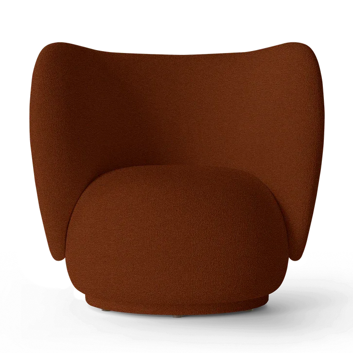 Rico Lounge Curved Chair – Elegant and Ergonomic Seating for Modern Spaces